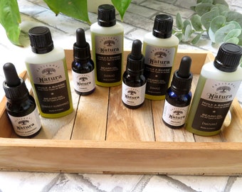 Natural and vegan beard oil | Daily beard care for shine and growth | Beard oil 50 ml / 15 ml | Holistic beard care | Gift for him