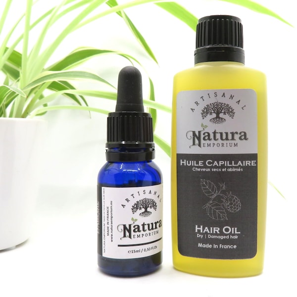 Natural Hair and Scalp Oil | For dry, curly, textured hair | Dry scalp treatment | Hair serum, spilt ends oil