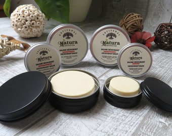Barre et Baume de Déodorante | Sans Aluminium et Bicarbonate | Zero déchet | Bien-être holistique | Déodorant au magnésium | Naturel végane