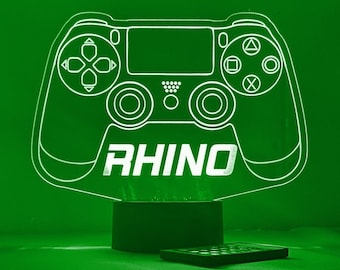 Gamer Box Controller Nachtlicht, Gamer Licht, personalisierte 16 Farben, Fernbedienung