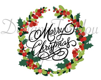 Vrolijk Kerstfeest PNG | Merry Christmas Sublimation PNG | Merry Christmas Sublimation Digitale Download | Klaar om op | te drukken Kerstmis PNG