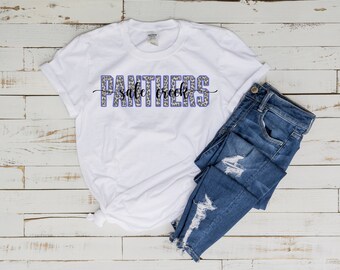 Sale Creek Panthers Leopard Print PNG