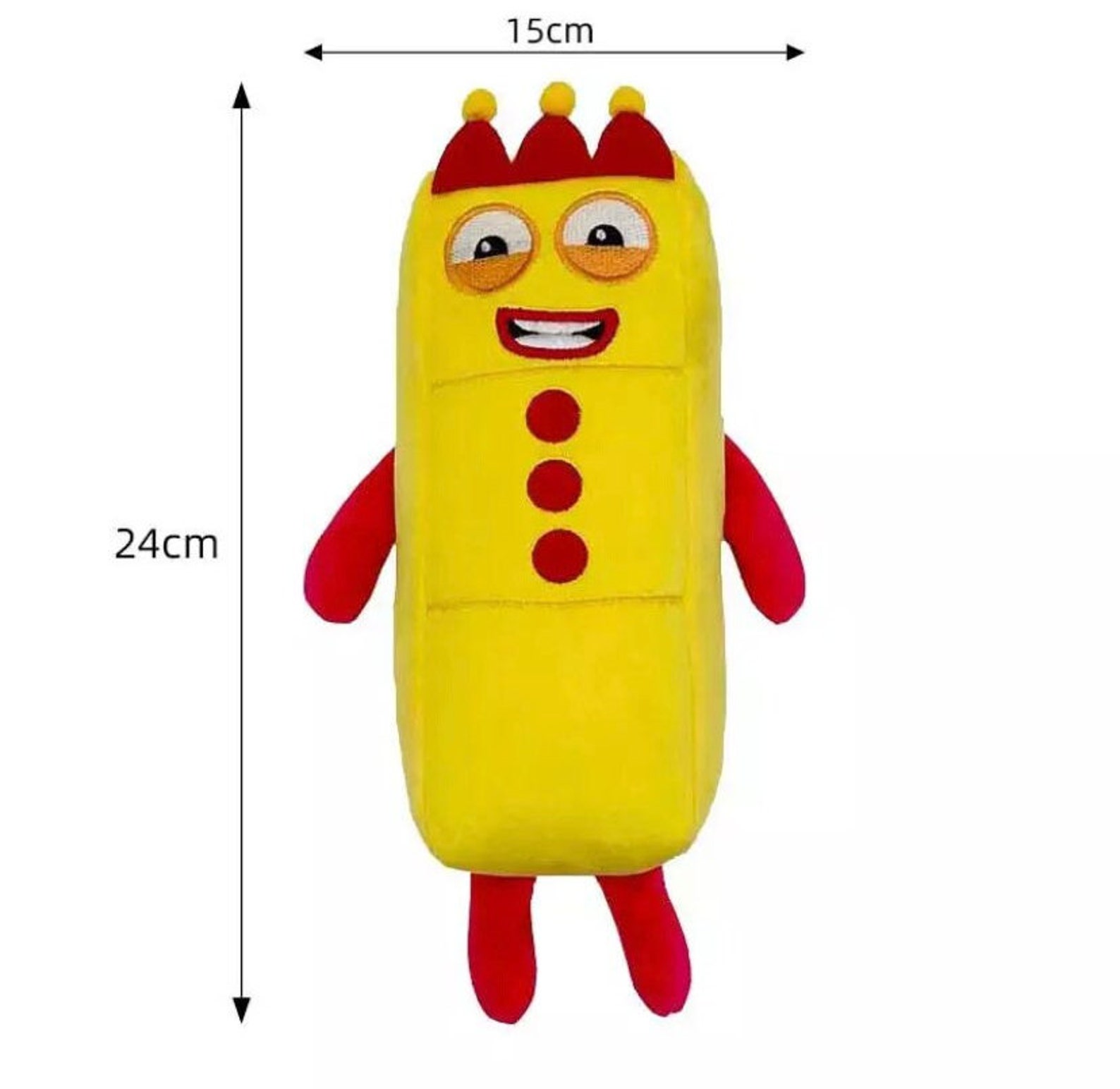 Numberblock Style Plush Cartoon Figure Toys Educational Etsy Hong Kong