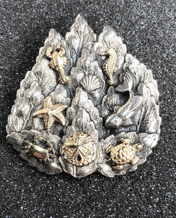 Sea world sea shell Brooch ( 874)