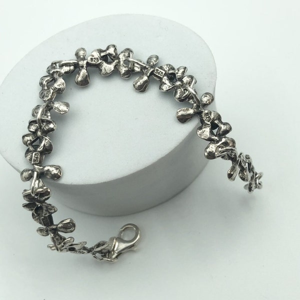 Sterling 7 inch bracelet from Designer PAZ Israel stamped PZ 925 ( 666p2)9