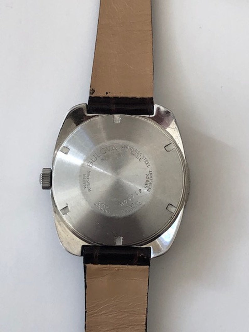 1960's Vintage Bulova World Time Automatic Watch With Etsy