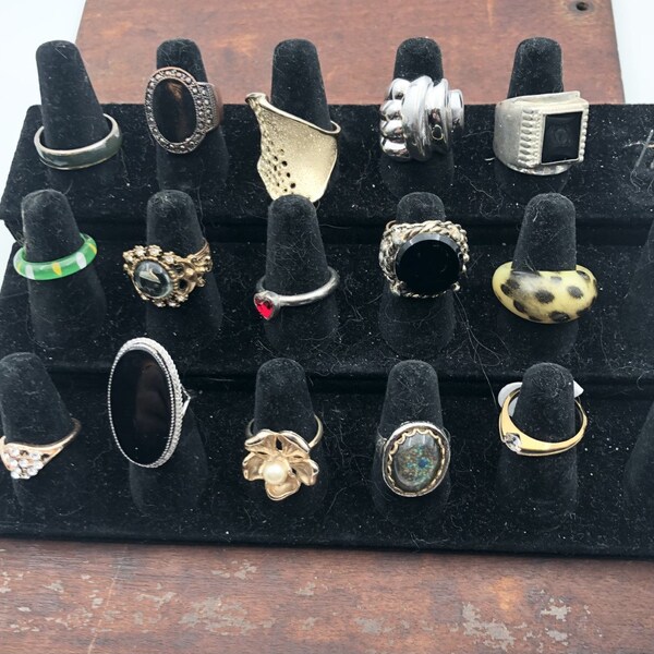 Costume Jewelry Rings Etsy