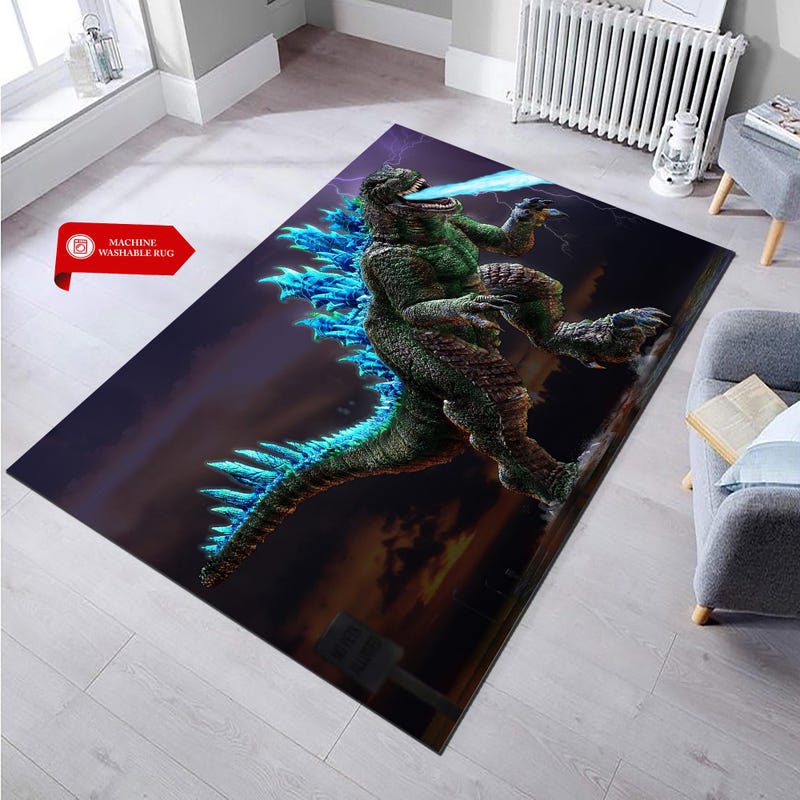 Godzilla Rug - Etsy Australia