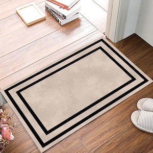 Welcome Doormat, Classic Pattern Mat, Engagement Gift, Durable Mats, Indoor, Personalized Custom Doormat, Door Entrance Mat, Welcome Mat