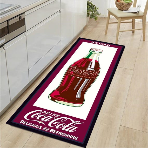 コカコーラ ラグ Coca Cola コカコーラ 企業 ビンテージ ラグ マット