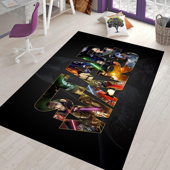 Walging spelen complexiteit Star Wars Rug Jongenskamer Rug Populair Tapijt Kinderkamer - Etsy België