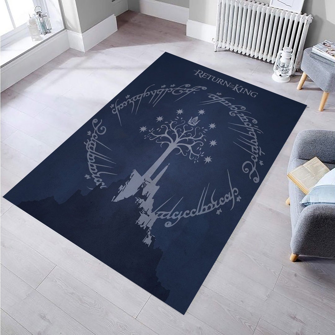 Lord of the Rings Rug, Kids Rug, Boy Room Rug, Home Decor,rug for ...