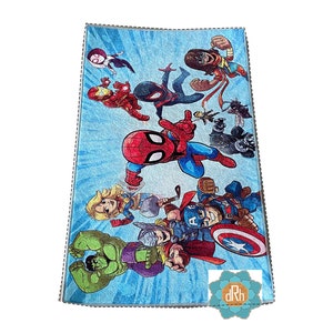 Spiderman Rug,Cool Rug,Boys Room Rug,Kids Room Rug,Child Rug,Area Rug,Gift for Kids,Non Slip Rug,Home Decor Rug,Washable Rugs,Gift For Him image 5