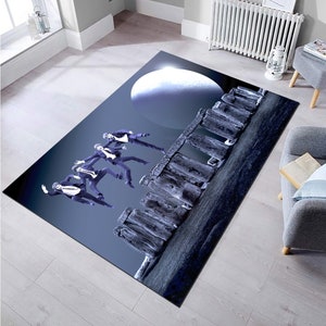The Beatles Rug, Best Selling The Beatles Rug, Modern Rug, Music Room Rug,  Rock Band, Rugs for Living Room, Area Rug, Non Slip Rug,