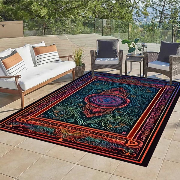 Outdoor Mat Area Rug Etsy