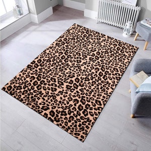 Classic Rug,Leopard Patterned Rug,Décoration D'intérieur,Modern Room Rug,Home Decor Rug,Wedding Gift,Decorative Rug,Area Rug,Non Slip Rug