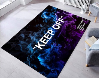 Smoke Keep Off-tapijt, modern antislip vloerkleed