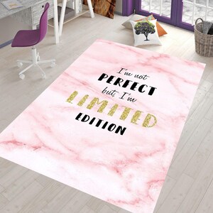Motivating Rug, Kids Room Rug, Fan Rug, Modern Rug, Fan Rug, Colorful Rug, Home Decor, Rug for Living Room, Area Rug, Non slip Carpet, 5