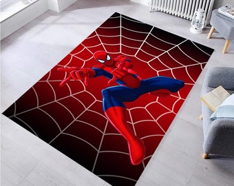 Spiderman Kids Rug: Non-Slip Colorful Home Decor