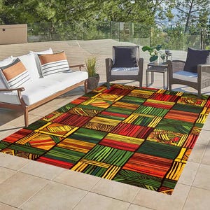 Tapete colorido, tapete para área externa, decoração de jardim, tapete para pátio, tapete para área, tapete para entrada, tapete para casa de fazenda, tapete para jardim, tapete clássico