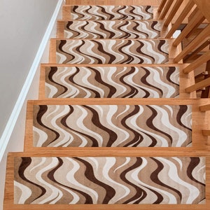Stair Treads, Special Desing Desing For Your Home, Stair Rug, Stair Step, Non slip stair Rug, Mat,Stair Carpet Rug, Home Decor, Design Rug