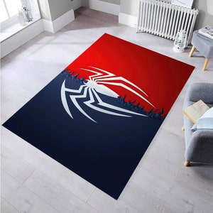 Spiderman Rug, Kids Room Rug, Child Rug, Themed Rug, Home Decor Rug, Rug for Living Room, Area Rug, Non slip Carpet, Kids Decor Rug 7