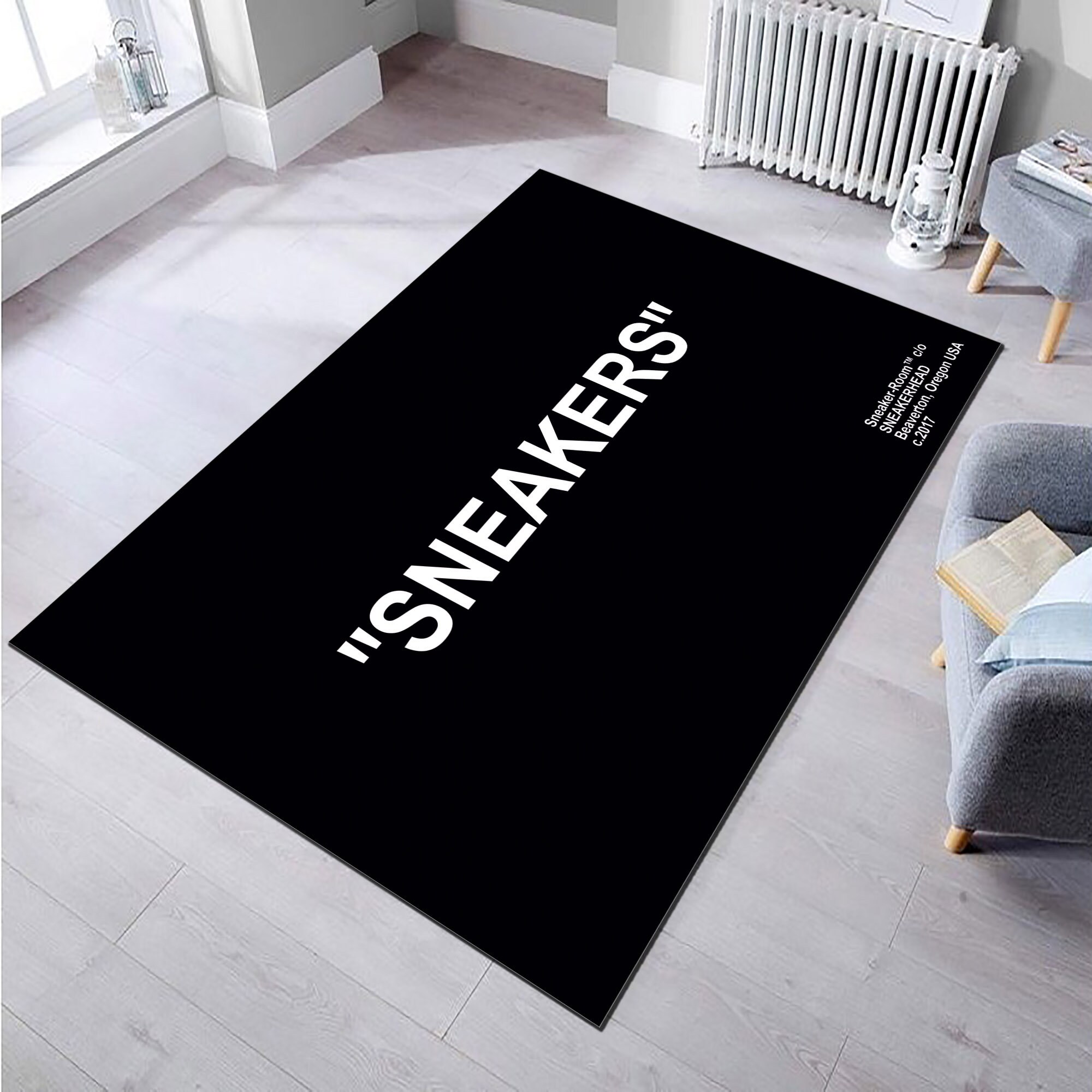 Sneakers Rug: Hypebeast Street Style, Non-slip Area Carpet - Etsy