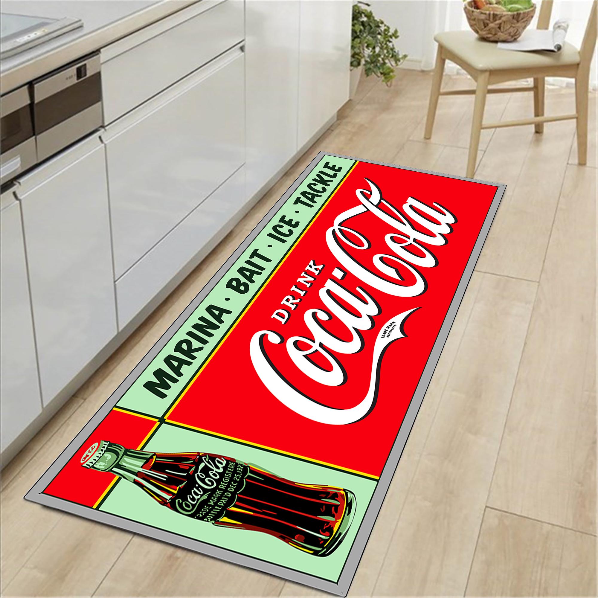Coca Cola Kitchen Runner Rug: Retro Diner Decor - Etsy