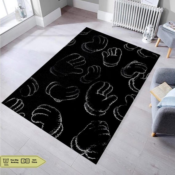 Hypebeast Street Fashion Rug: Washable Microfiber Area Rug