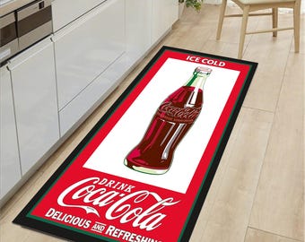 Coca Cola Bottle Runner Rug: Kitchen Decor, Coke Design
