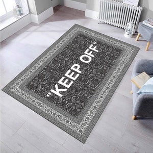 Keep Off Rug,Classic Keep Off Rug,Wohnaccessoires,Modern Rug, Gift,Washable Rug,Themed Rug,Home Decorative Rug,Area Rug,Rugs for Living Room