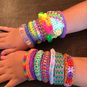 Two Pack Rainbow Loom Mystery Bracelet