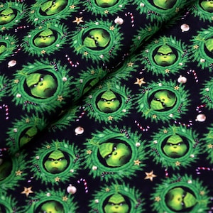 Cartoon Anime Cotton Fabric By The Half Meter