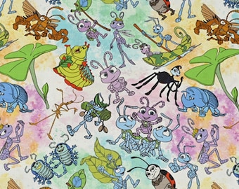 A Bug's Life Cartoon Anime Baumwollstoff