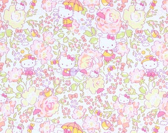 Hello Kitty Stoff, Cartoon Anime Print, verkauft per halben Hof