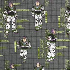 Toy Story Fabric Woody Buzz Lightyear Cartoon Mr.PotatoHead Rex Jessie Cartoon Anime Cotton Fabric By The Half Meter