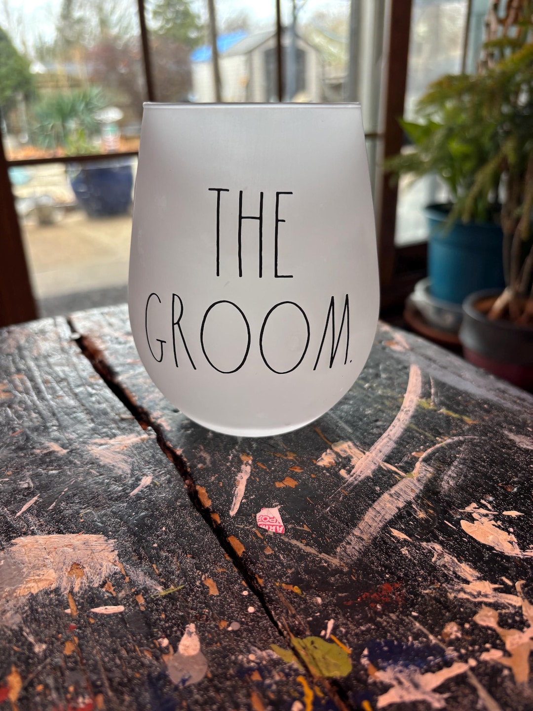 Rae Dunn Wine Glasses