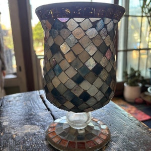 Mosaic vase