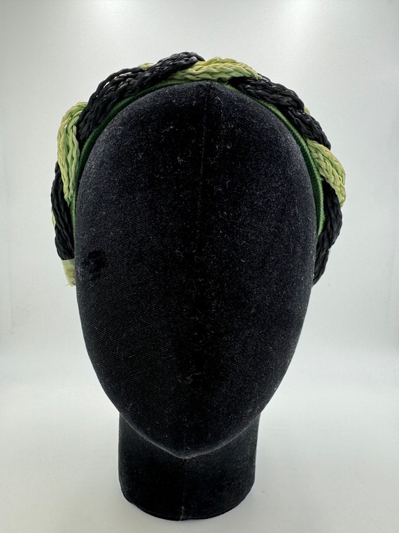 Cappello Fascinator Vintage: Cerchietto Con Grandi Fiori Retrò
