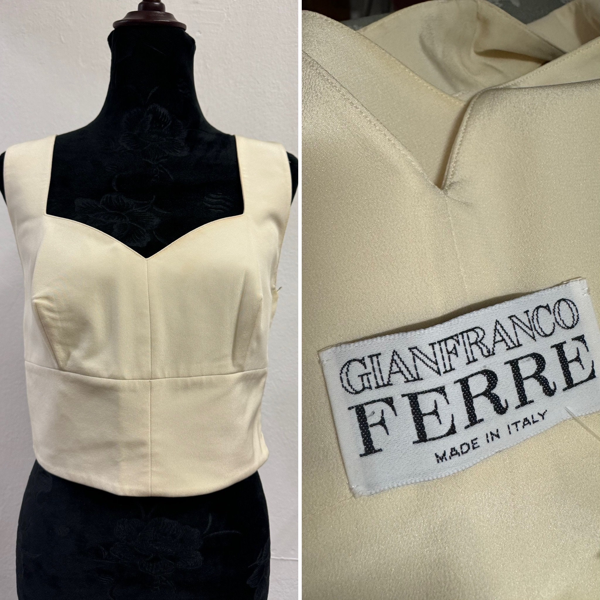 Gianfranco Ferre Silk Blouse - Etsy