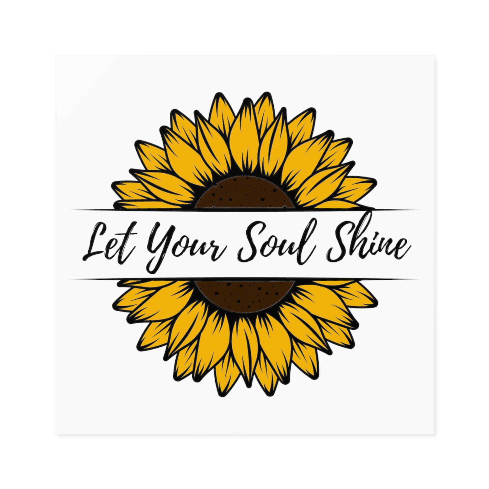 Shine Bright Sun Vinyl Sticker - Motivational, Sun-Themed Sticker – Sunny  Day Designs
