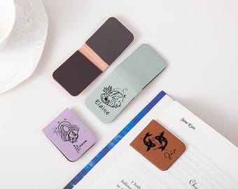 Marcapáginas magnético personalizado de constelación, accesorio para libros, marcapáginas minimalista, regalo personalizado, regalos hechos a mano, regalo para amantes de la lectura