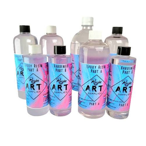 Art Epoxy Resin Kit Crystal Clear Art Resin 11 Ratio for Etsy Canada