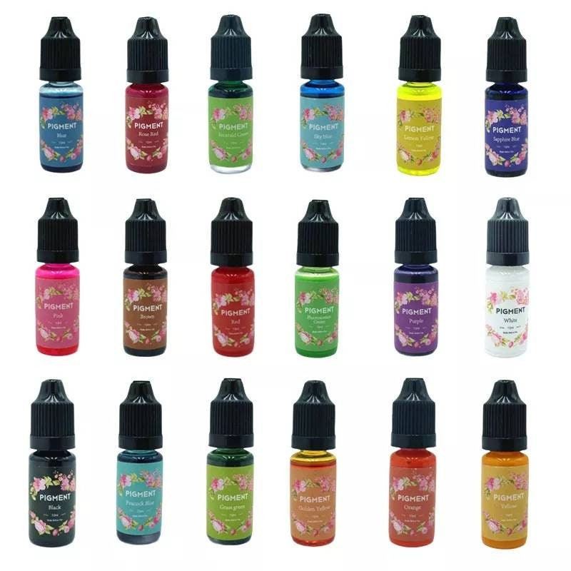 Epoxy Resin Pigment Kit 24 Colours Epoxy UV Resin Dye Liquid Etsy Ireland