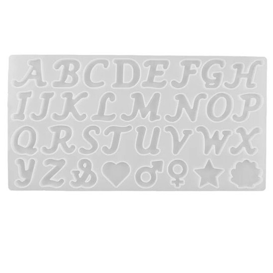 26 Large Alphabet Resin Molds 6 Inches Uppercase Letter Silicone Mold-a to  Z Large Letter Molds-alphabet Lamp Mold-letter Lamp Mold 