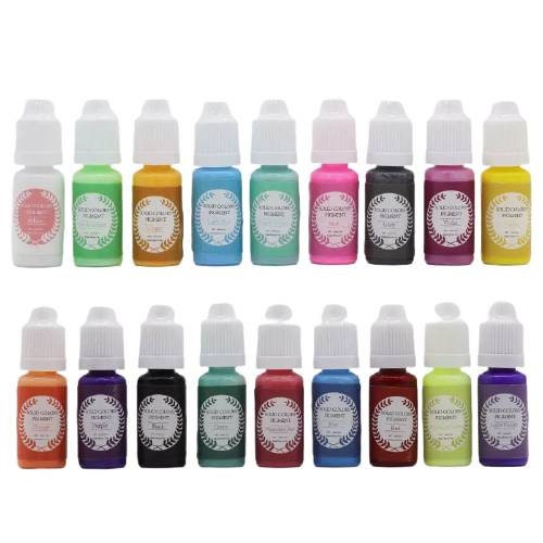 Opaque Epoxy Resin Pigment Colours Epoxy UV Resin Dye Liquid Etsy