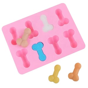 Penis Cake Mold, Silicone Mousse Chocolate Fondant Mold,Ice Cube Mould  Birthday Single Party Funny Baking Tool