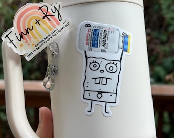 Cartoon Doodle-Propofol Vinyl Sticker- Healthcare decals