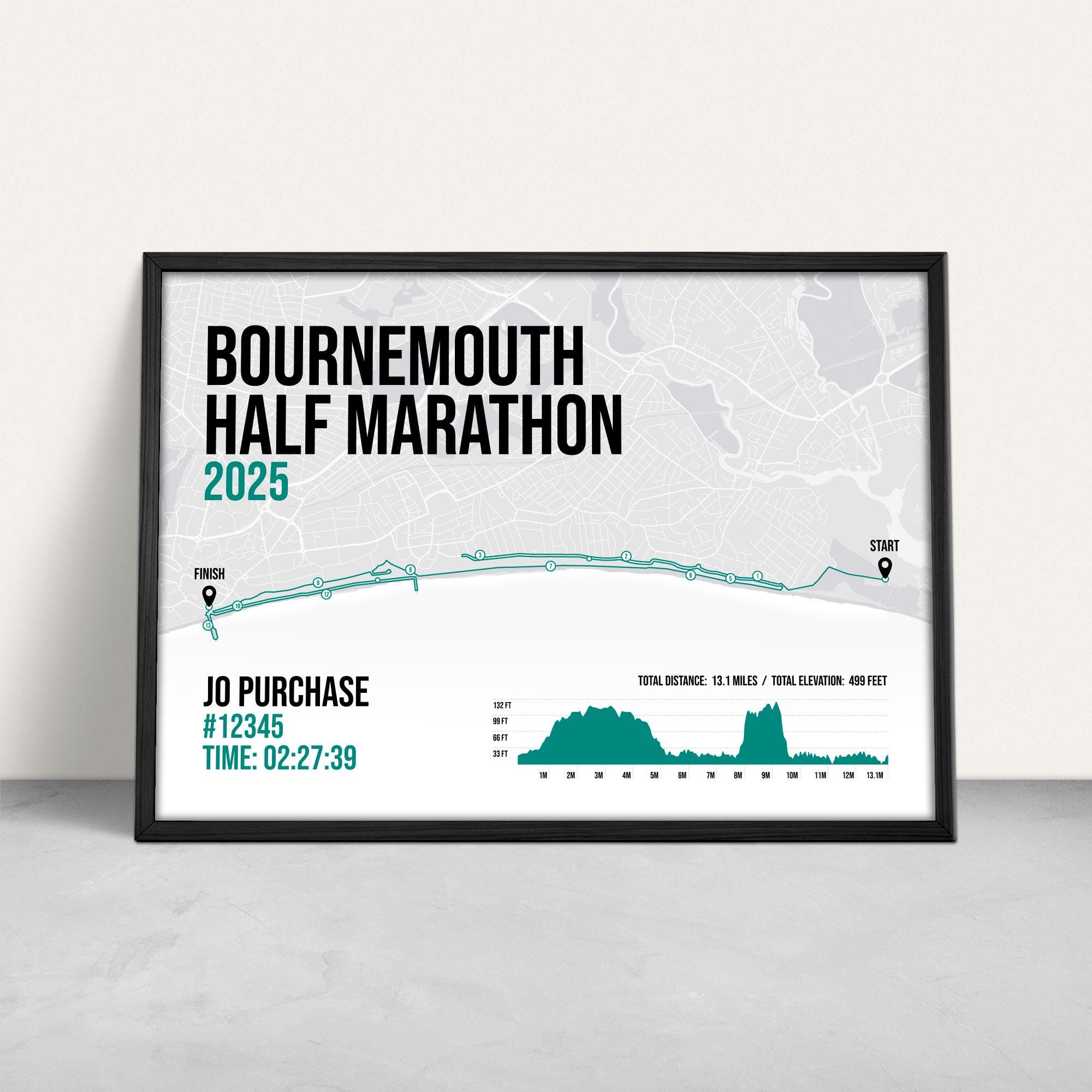 Bournemouth Medal Frame UK