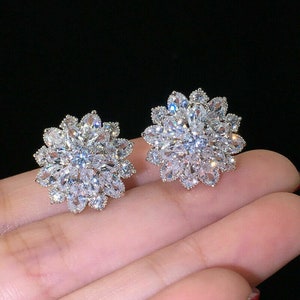 3 D Cluster Earrings -  New Zealand